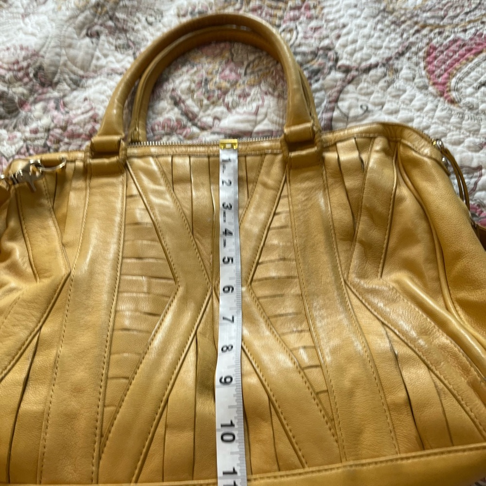 Junior Drake pleated handbag - Picture 7 of 9